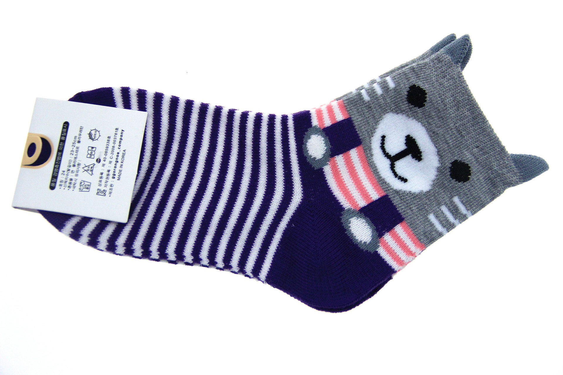 秋冬新品卡通立體長襪 舒適可愛，兒童襪子的首選